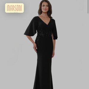 NWT - Marsoni by Colors Mother of The Bride Sheath Dress with Beading on Waist